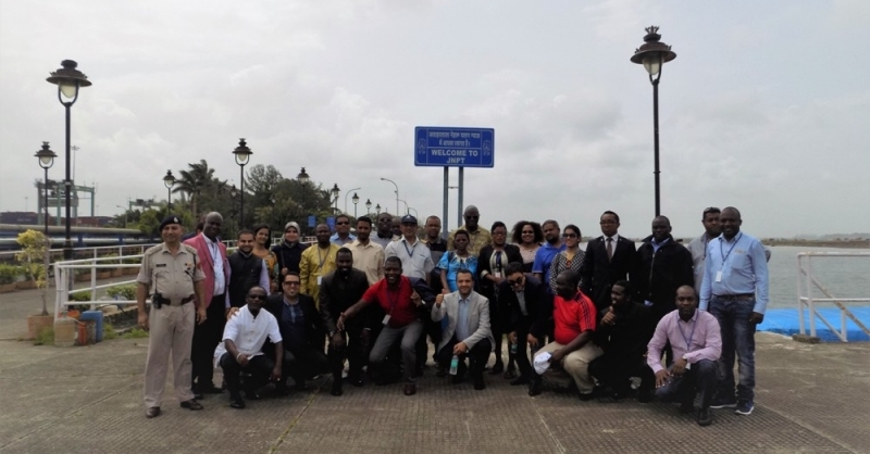 Young Parliamentarians from Africa visit JNPT to learn about its operations